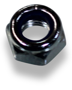 Self-locking counter nut M 5 galv DIN985-6